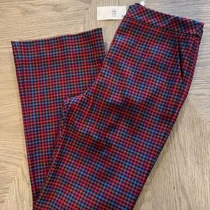 Trina Turk Delilah Glen Plaid Pants size 8